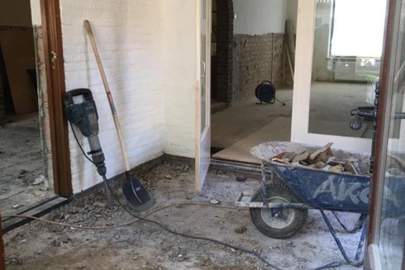 Slopen aanbouw