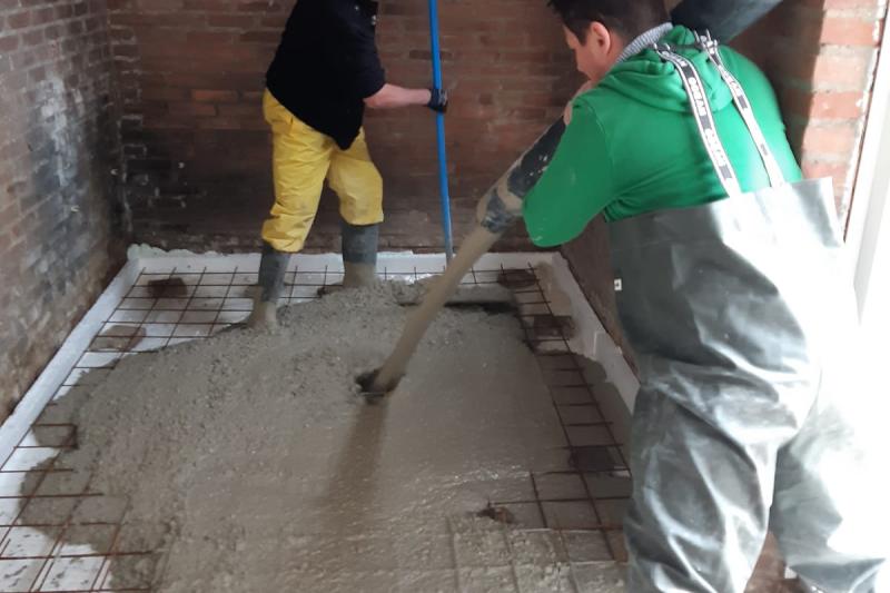 Renovatie bijkeuken