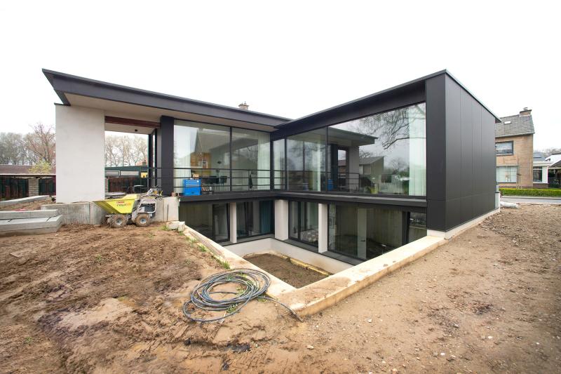 Achteraanzicht woning
