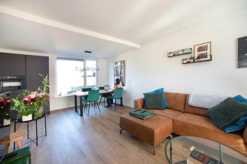 Gerenoveerde woonkamer