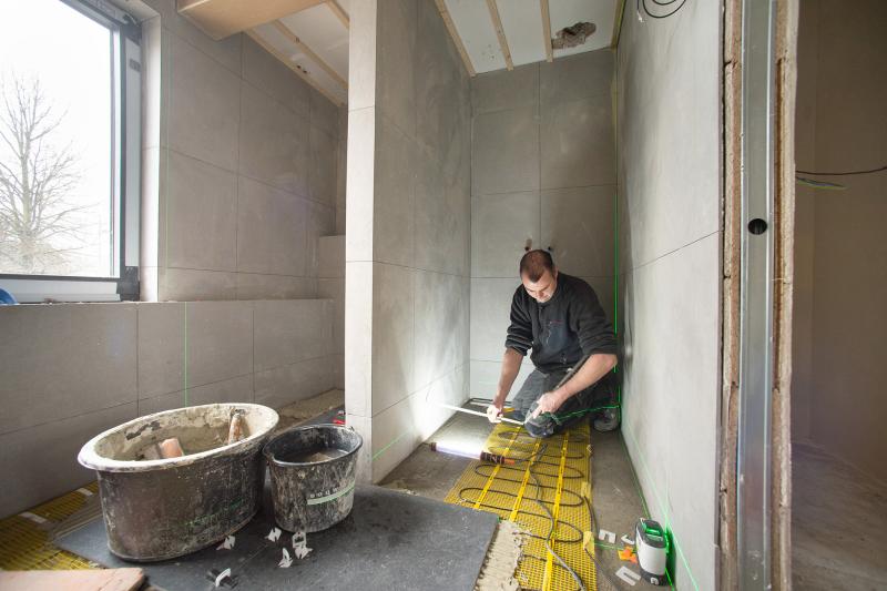 Badkamer/toilet woonstudio bovenverdieping