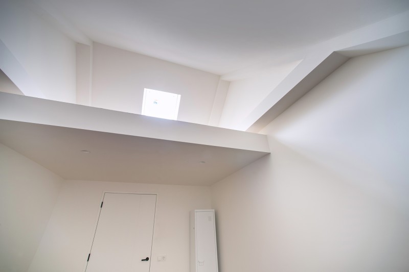 Mansarde gastenkamer (in wording)